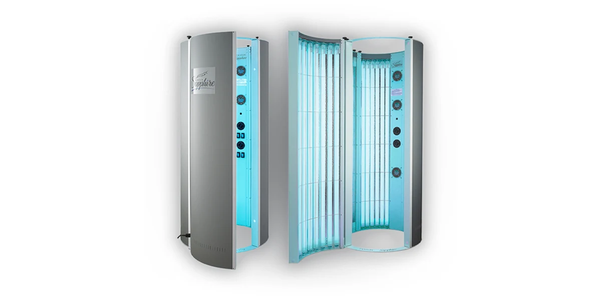 Sapphire Deluxe Vertical Sunbed